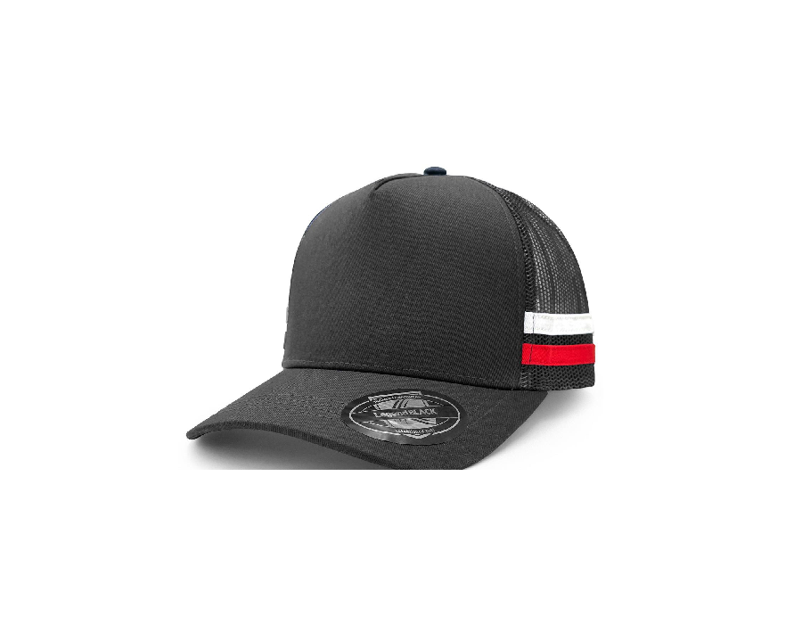 7050 Striped Trucker cap